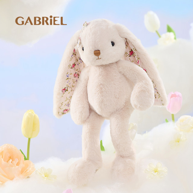 Gabriel rabbit doll plush toy doll sleeping and holding comforting doll ...