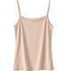 Camisole base layer vest for women with white short modal large size slim fit summer outer wear niche top thin