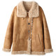 Reversible Motorcycle Lamb Wool Jacket Women's Fur Thickened Young Style 2025 Autumn and Winter New Fur All-in-One Coat