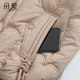 High-end brand mother's winter wear thickened down jacket 2025 new middle-aged women's clothing middle-aged and elderly style hooded jacket
