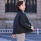 Mother's spring and autumn coat, foreign style short down jacket, small fragrant style, middle-aged and elderly women's autumn and winter fashionable warm cotton jacket