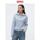 
SPAO Korean style 2025 spring new product women's easy to match temperament solid color lapel sweater SPKWF11G02