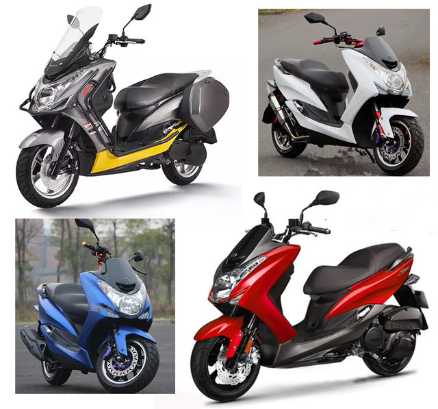 Motorcycle Instrument Hongtu 150 Scooter SMAX Slot Instrument Assembly Code Oil Meter Odometer Accessories