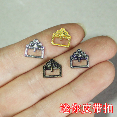 taobao agent Small belt, doll, footwear buckle, toy, 4 pieces, 6mm