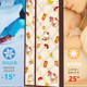 Side-opening cotton door curtain to keep warm and windproof in winter, thickened household air conditioning partition curtain, magnetic suction windproof and warm, to prevent cold in winter