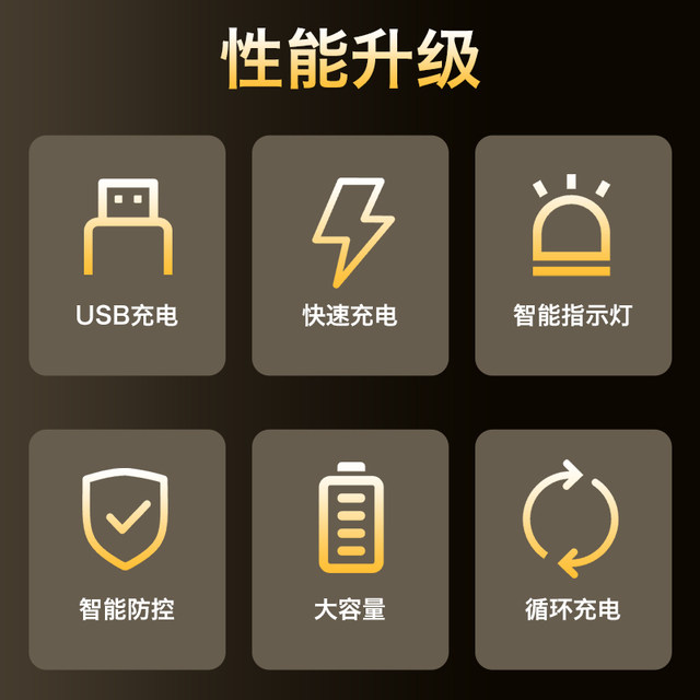 Delipu CR123A lithium battery camera Polaroid rangefinder smoke alarm large capacity 3.7v rechargeable