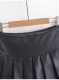 2024 autumn new ultra-short mini leather skirt for female hottie street style side zipper anti-exposure half-body pleated skirt