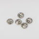Universal alloy brooch butterfly buckle badge spare button pin buckle spike horse needle base back buckle spare button