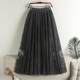 2024 new spring and summer hollow hook lace skirt fat girl versatile high waist slim fit slim long skirt
