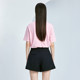 XG/Snow Song Pink Circle Fun Fun Puppy Short -sleeved T -shirt 24 Autumn New Jacket XJ301004A608