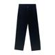 Black straight jeans female autumn and winter plus chubby sister mm pear -shaped figure high waist loose, thin leg trousers