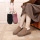 
New old Beijing cloth shoes, winter velvet women's cotton shoes, warm middle-aged and elderly mother's shoes, wool cotton slippers for home wear