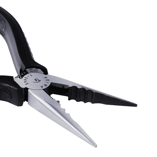 Keiba T-346 Radio Pliers - 5.9 Inch (150mm) Multi-Type Pliers For Electronics, Wiring, Small Work