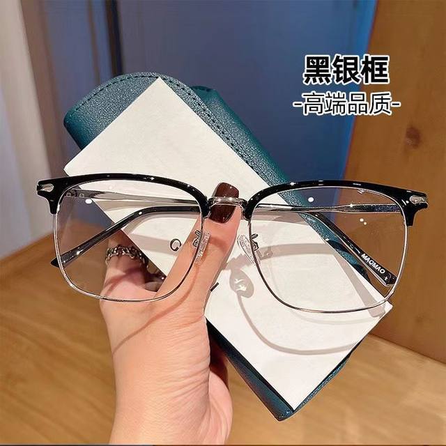 Intelligent reading glasses automatically adjust the power, zoom, distance and near dual-use high-definition anti-blue light multi-focus glasses for the elderly