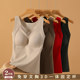 Mulberry silk warm vest women's top 2025 winter plus velvet thickened chest pad integrated base autumn underwear
