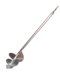 Cement sand mixing rod ash mixing rod stainless steel wet and dry mixer snail type electric hammer ash mixing artifact