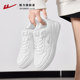 Pull back women's shoes hot style white shoes 2025 autumn and winter new style plus velvet sneakers casual shoes women's girls' sports shoes