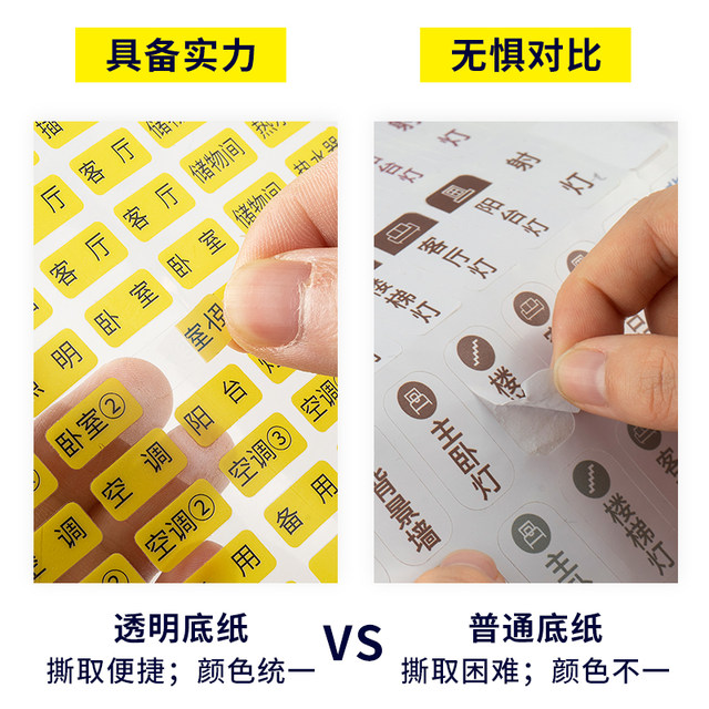 Light luxury power meter box sticker main switch power supply gate box ...