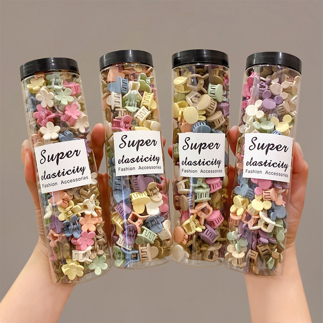 Candy -colored princess head small grab card hair card female 2023 new side bangs clip children mini mini hair jewel
