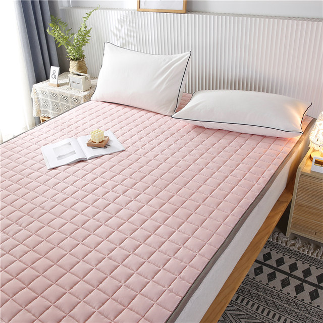Four-season washable non-slip mattress soft mattress household tatami protective mat thin bed mattress single and double floor mat quilt