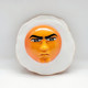 Japan's genuine QUALIA beautiful man's face omelette gashapon egg yolk food mimicry spoof trendy ornaments