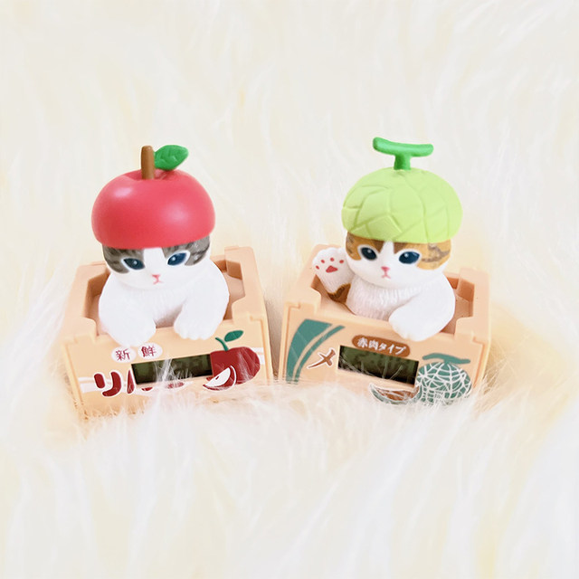 Japanese authentic tale No. 1, Cat Fushandi Clock Style Gambling, Pineapple, Cantaloupe, Banana, Fruit Cat