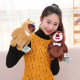 Bear Kuang Bear Big Bear Plush Toys Bald Doll Set Doll Trinks Children's Gifts Children's Gift
