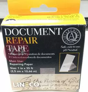 Lineco Document Repair Tape 1 in. x 35 ft.