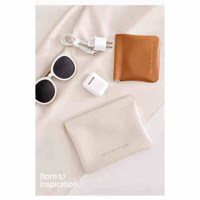 Data cable storage bag automatic closing tight mouth headphones portable bag charger power bank shrapnel portable storage bag