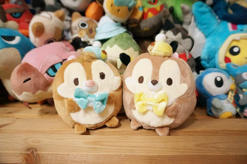 Японское одно Tokyo Disney UFUFY Yun Duo серия каштановое небольшое платье и белочка брат
