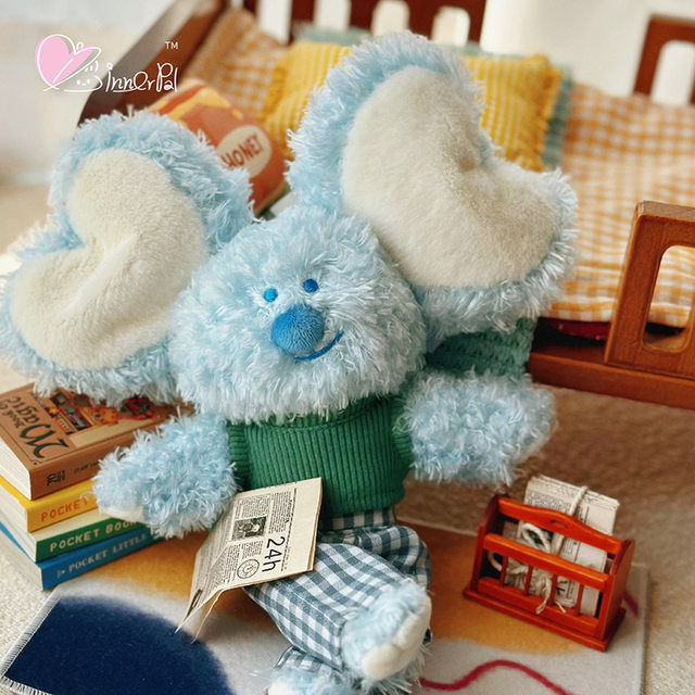 Funny innerpal plush bunny doll comforts the doll cute fox birthday gift for girlfriend doll
