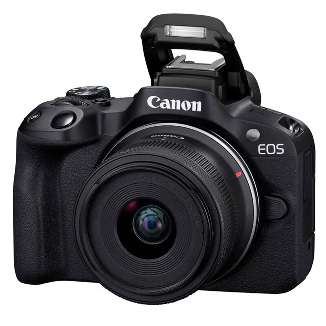 Canon EOS R50 18-45mm micro single camera set portable high-definition digital overseas version