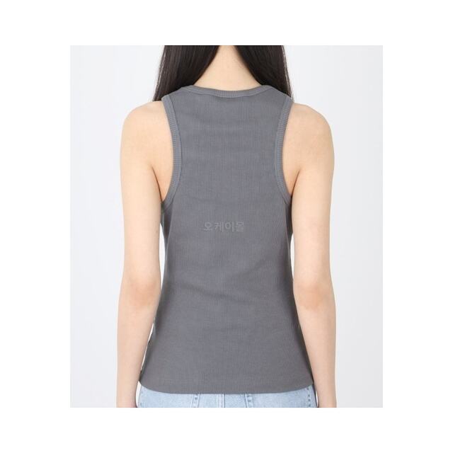 Korea Direct Mail Ganni Pattern Robe Sun Vest Women's sleeveless upper T3782 490
