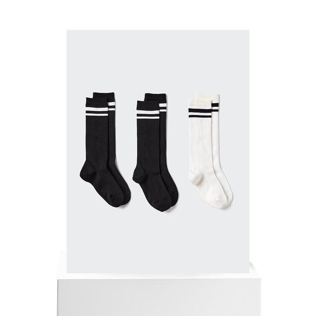 
Japan Direct Mail Uniqlo High Sock Set 3 Pairs 479103