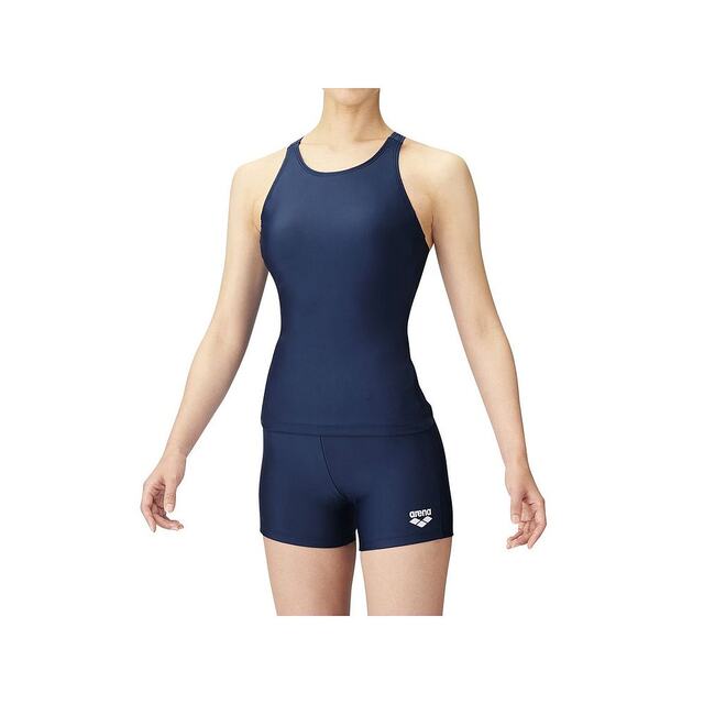 
1 hour refundable, Japanese direct mail arena (Arena) children's one-piece swimsuit with padded bag ARN201