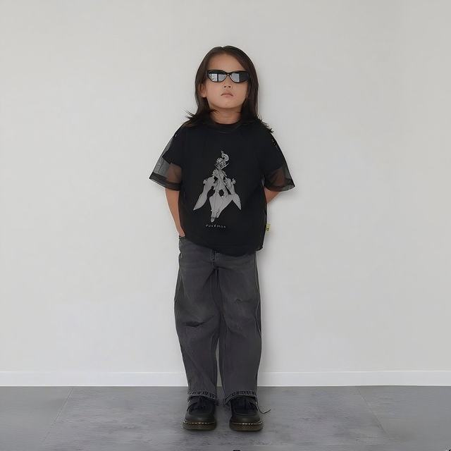 Japanese tide running errands UNIQLO boys and girls UT Pokemon printed short-sleeved T-shirt 474625