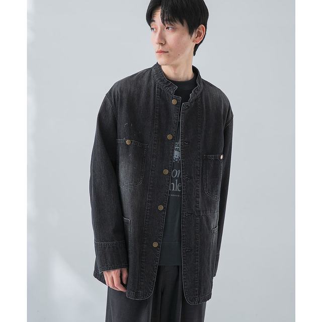Japan Direct Mail URBAN RESEARCH 10 oz denim one-piece work jacket sweater unique
