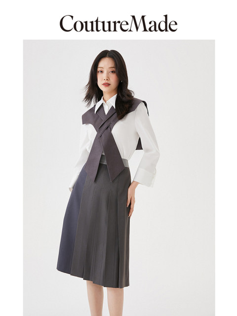 CoutureMade Outlet Skirt Summer New Commuter Pleated Elegant Women for Veromoda Popular
