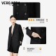 Vero Moda Outlet Suit Autumn and Winter Simple Double Breast Loose Jacket Casual Top Women's Versatile Fashion