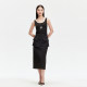 Vero Moda Outlet Skirt 2025 Summer New Shopping Mall same style decorative solid color straight commuting