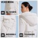 Vero Moda Outlet down jacket for women in winter new white duck down 90% long straight hooded versatile and fashionable