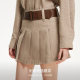 Vero Moda Outlet Skirt 2025 Summer New Shopping Mall same high-waist A-swing pleated short skirt fashionable and age-reducing