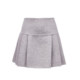 Vero Moda Outlet Skirt New Summer Style Wool Check Pleated Skirt Academy Style Short Skirts