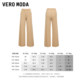 Vero Moda Outlet casual pants autumn and winter clearance high street solid color nine-point loose versatile knitted long pants for women