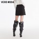 Vero Moda skirt 2025 summer new mall same style A-line pig layered leather short skirt 325111014