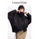 Vero Moda Outlet down jacket for women in winter new style can be detached and worn with 90% white goose down jacket casual short style