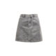 Vero Moda Outlet Skirt in summer new A-line high-waist retro modern shiny versatile short skirt trendy