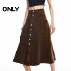 ONLY Summer Fashion Fishtail High Waist Slim Mid-length Denim Skirt for Women
