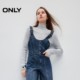 
ONLY Summer Casual and Versatile Slim High Waist Overalls Jeans Women