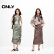 ONLY Outlet summer trendy design sense old work pocket long skirt for women
